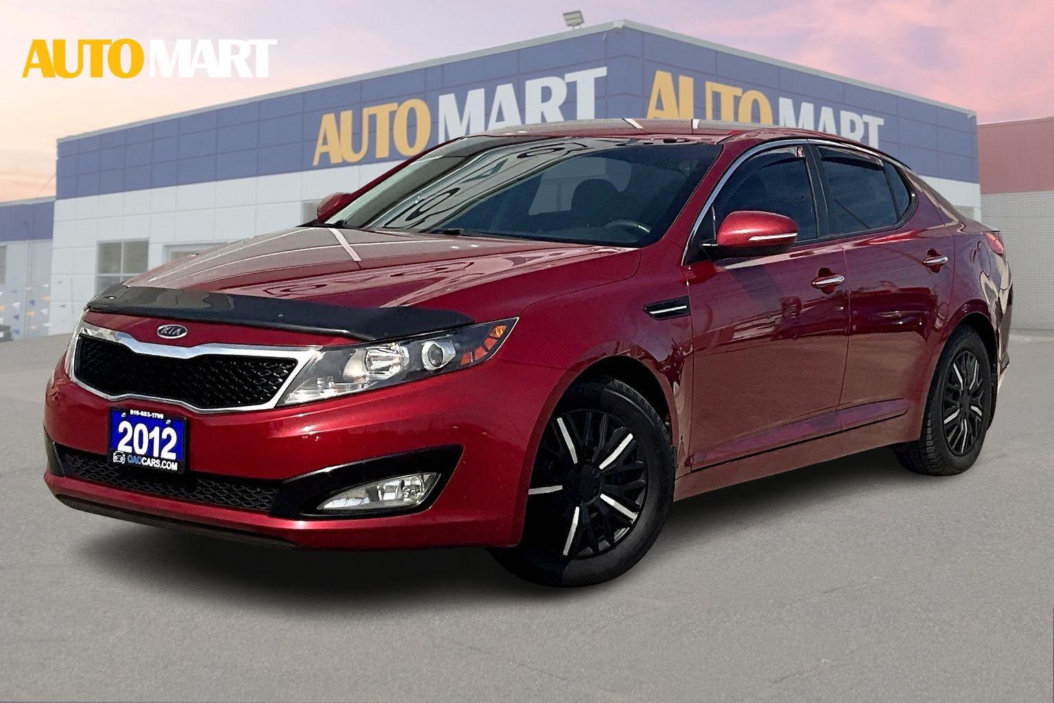 Temptation Red Pearl 2012 Kia Optima Sedan Automatic