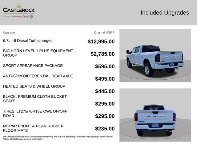 2026 Ram 2500 Big Horn Crew Cab 4x4 64 Box