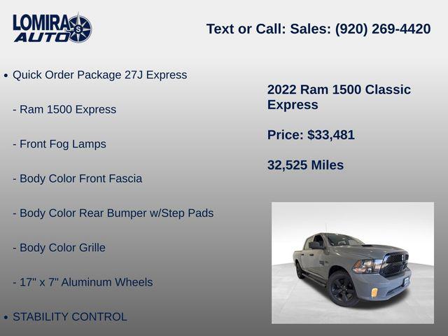 2022 Ram 1500 Classic Tradesman