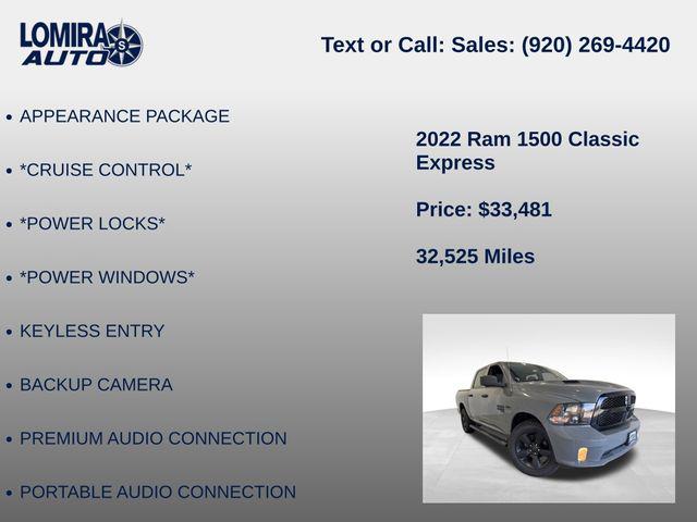 2022 Ram 1500 Classic Tradesman