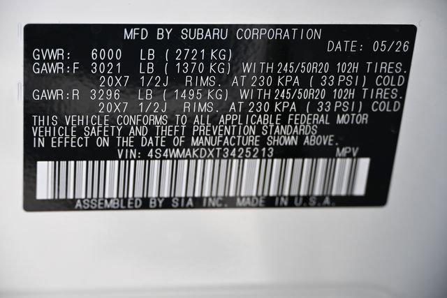 2026 Subaru Ascent Touring 7-Passenger