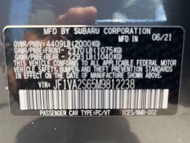 2021 Subaru WRX STI STI