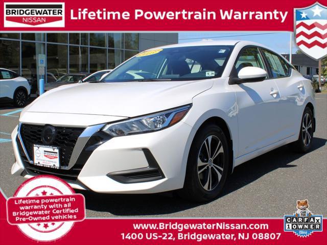 2023 Nissan Sentra SV Xtronic CVT for sale in BRIDGEWATER, NJ