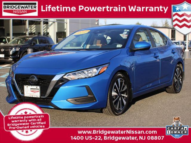 2023 Nissan Sentra SV Xtronic CVT for sale in BRIDGEWATER, NJ