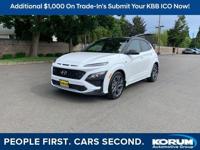 2022 Hyundai Kona N Line with Two-Tone Roof for sale in PUYALLUP, WA