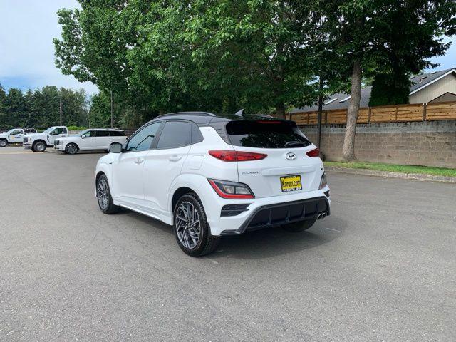 2022 Hyundai Kona N Line with Two-Tone Roof