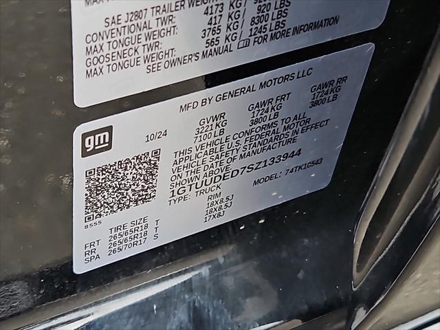 2025 GMC Sierra 1500 4WD Crew Cab Short Box SLT