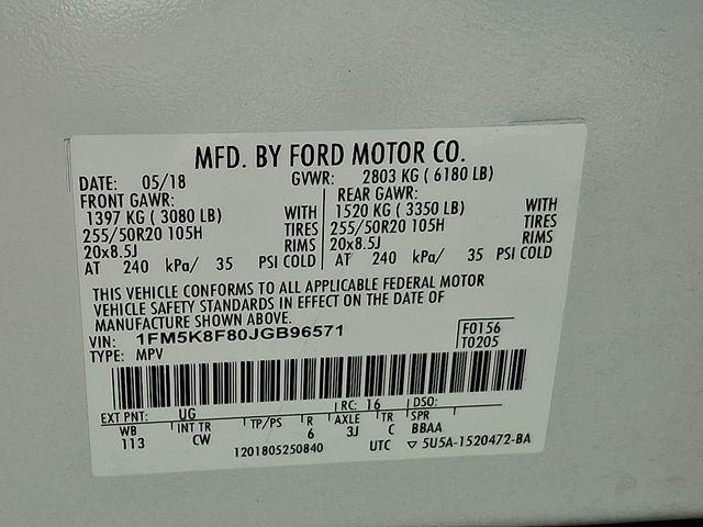 2018 Ford Explorer Limited