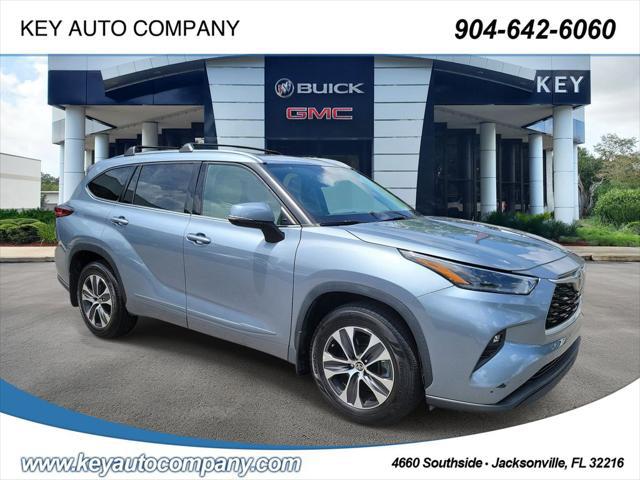 2021 Toyota Highlander XLE for sale in JACKSONVILLE, FL