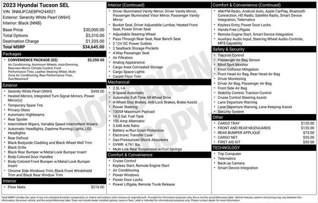 2023 Hyundai Tucson SEL