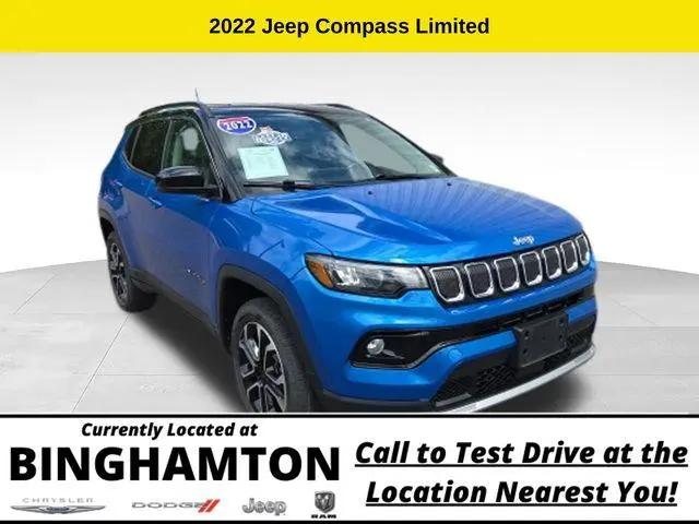 2022 Jeep Compass Limited 4x4 for sale in Binghamton, NY