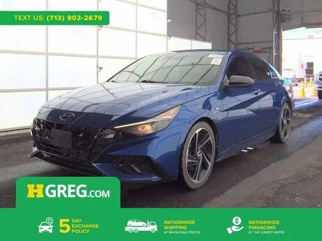 2021 Hyundai Elantra N Line for sale in Houston, TX