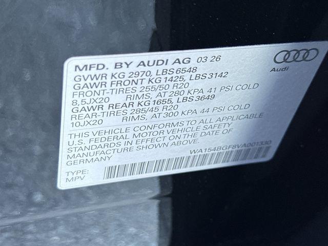 2027 Audi Q6 e-tron Premium Plus quattro