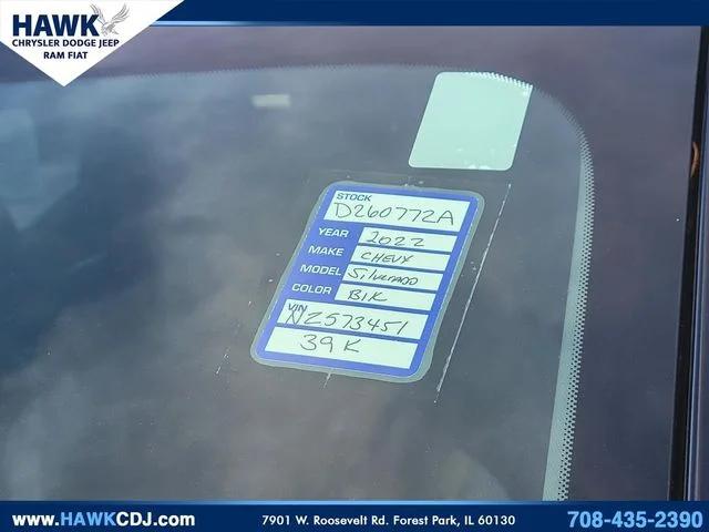 2022 Chevrolet Silverado 1500 4WD Crew Cab Short Bed RST