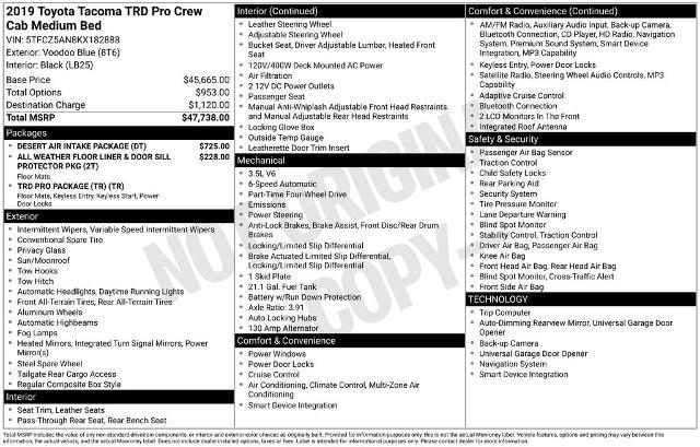2019 Toyota Tacoma TRD Pro for sale in Provo, UT