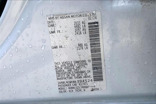 2024 Nissan Altima SR Intelligent AWD