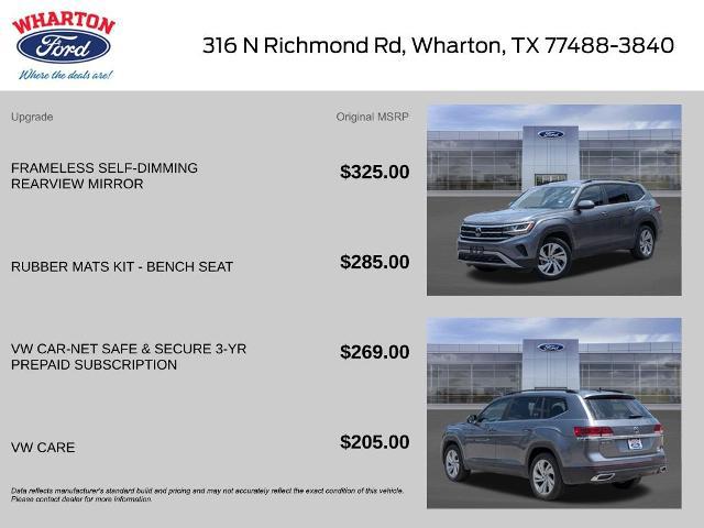 2021 Volkswagen Atlas 3.6 V6 SE w/ Technology