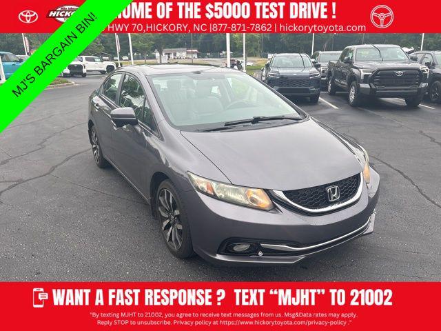 2015 Honda Civic EX-L for sale in Hickory, NC