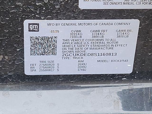 2025 Chevrolet Silverado 1500 4WD Crew Cab Standard Bed LT