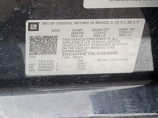 2020 Chevrolet Silverado 1500 4WD Crew Cab Short Bed High Country