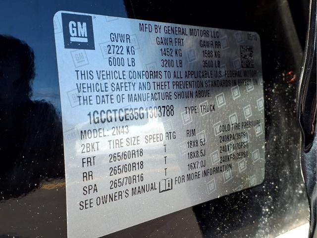 2016 Chevrolet Colorado LT