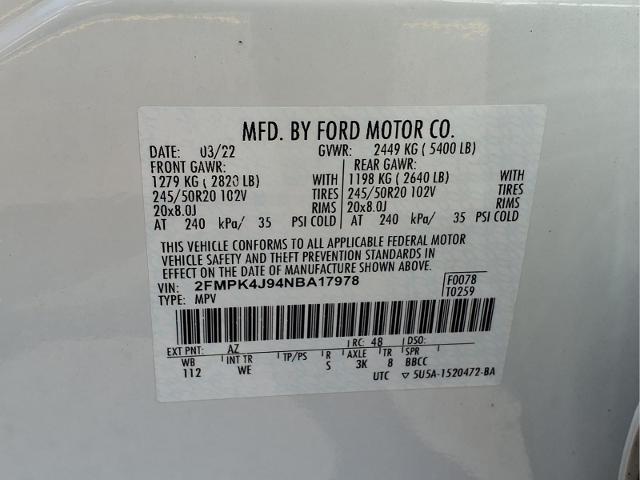 2022 Ford Edge ST-Line