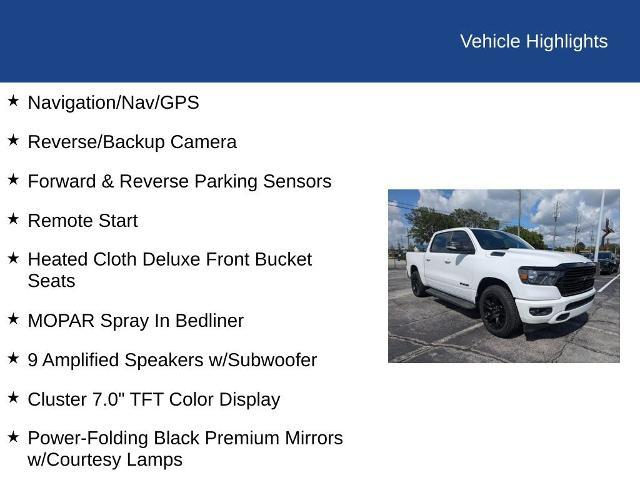 2021 Ram 1500 Big Horn Crew Cab 4x2 5'7" Box