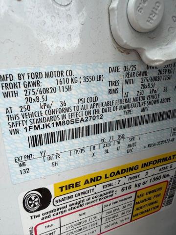 2025 Ford Expedition Platinum MAX