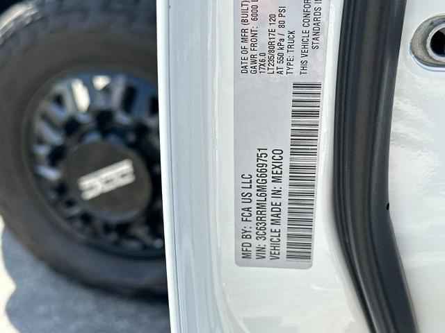 2021 Ram 3500 Laramie Mega Cab 4x4 6'4" Box