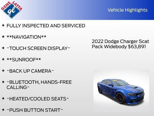 2022 Dodge Charger Scat Pack Widebody