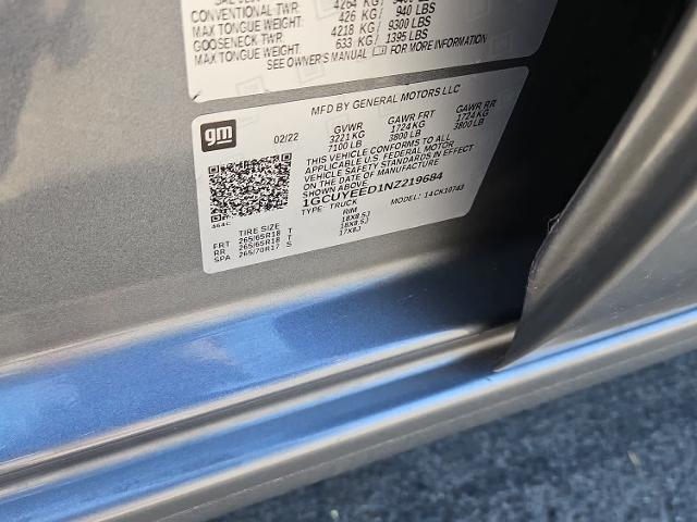 2022 Chevrolet Silverado 1500 4WD Crew Cab Standard Bed RST