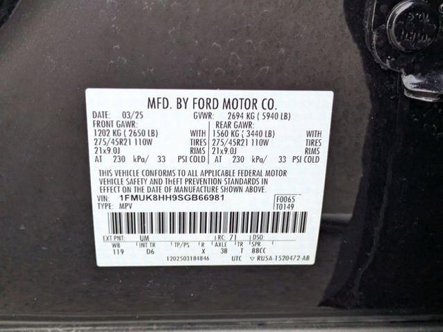 2025 Ford Explorer Platinum