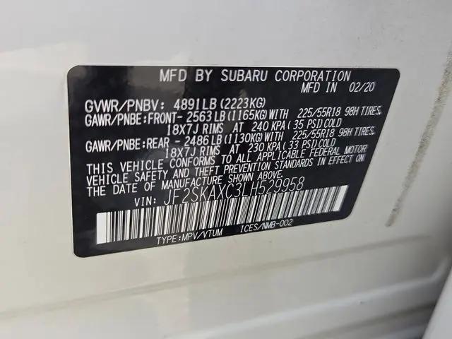 2020 Subaru Forester Touring