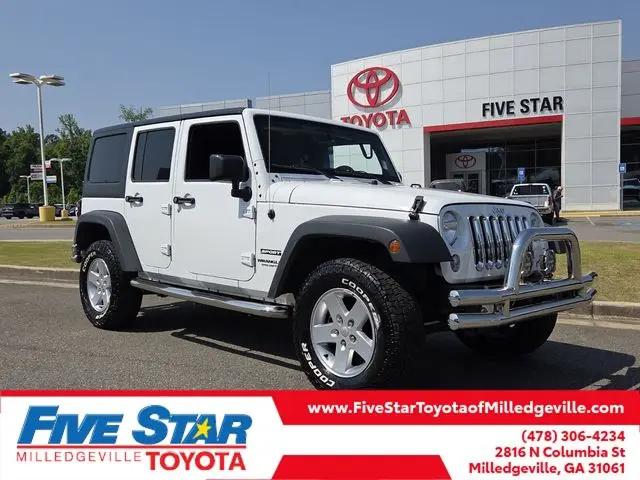 2017 Jeep Wrangler Unlimited Sport 4x4 for sale in Milledgeville, GA