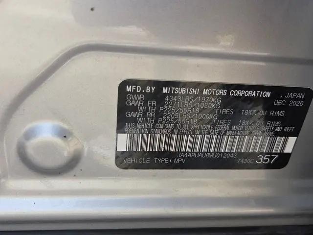 2021 Mitsubishi Outlander Sport 2.0 ES 2WD