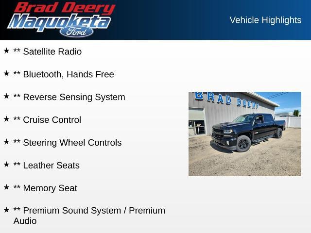 2018 Chevrolet Silverado 1500 2LZ