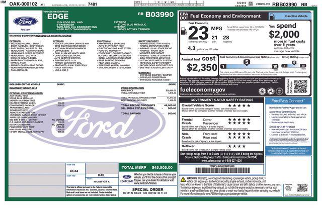 2024 Ford Edge SEL