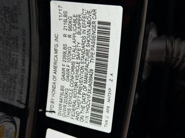 2018 Honda Accord Sport