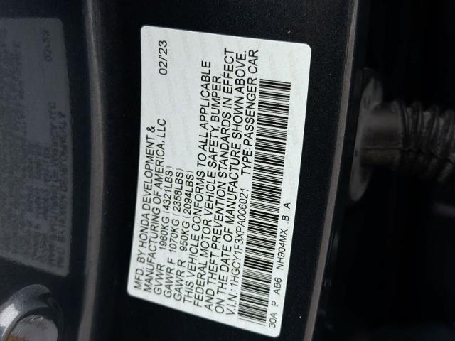 2023 Honda Accord EX