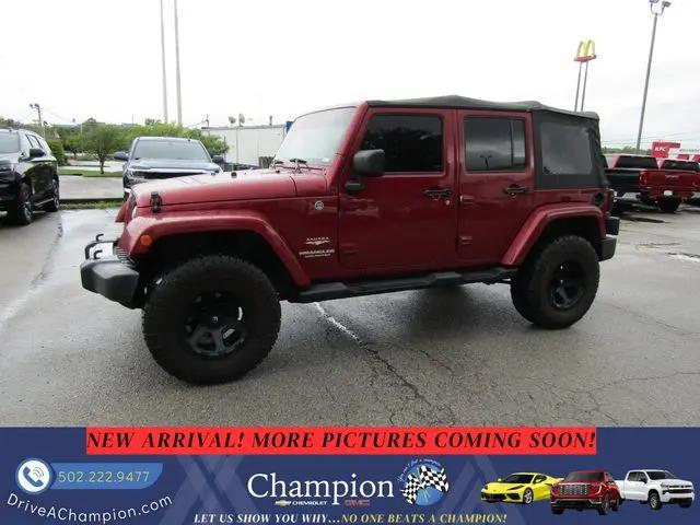2013 Jeep Wrangler Unlimited Sahara for sale in La Grange, KY