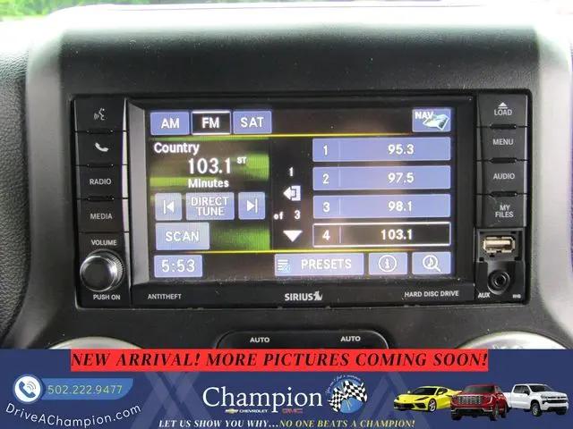 2013 Jeep Wrangler Unlimited Sahara
