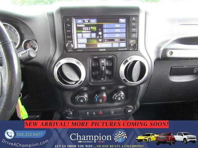 2013 Jeep Wrangler Unlimited Sahara