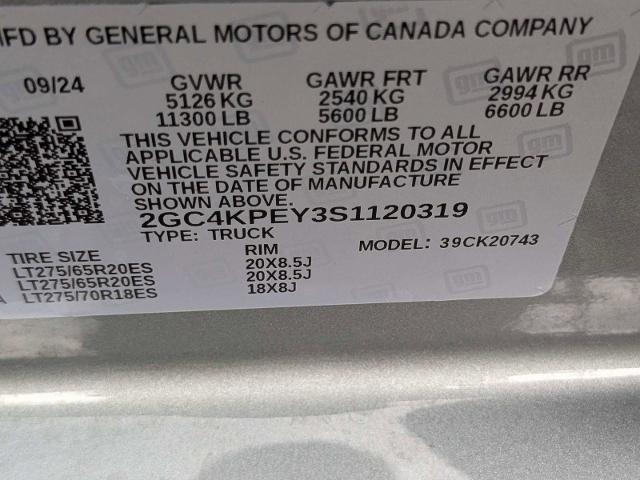 2025 Chevrolet Silverado 2500HD 4WD Crew Cab Standard Bed LTZ