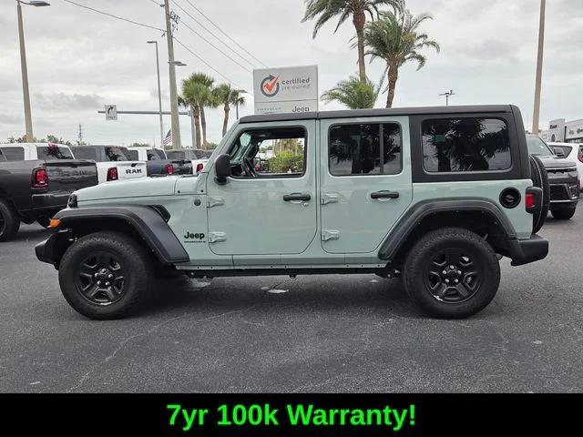 2024 Jeep Wrangler 4-Door Sport 4x4