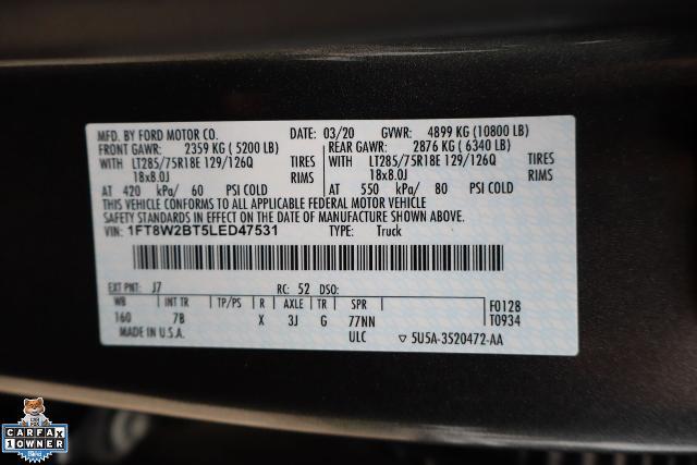 2020 Ford F-250 Platinum