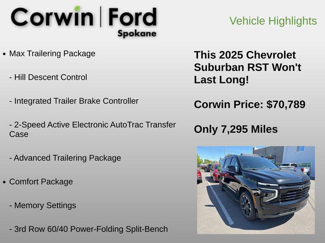 2025 Chevrolet Suburban 4WD RST