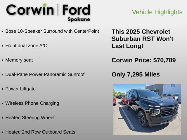 2025 Chevrolet Suburban 4WD RST