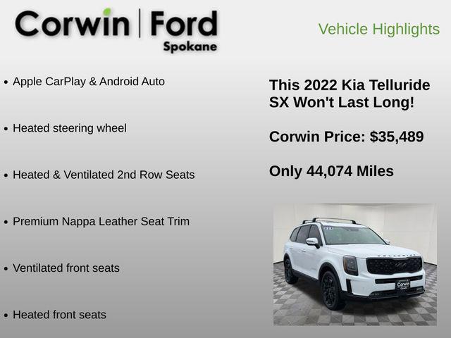 2022 Kia Telluride SX