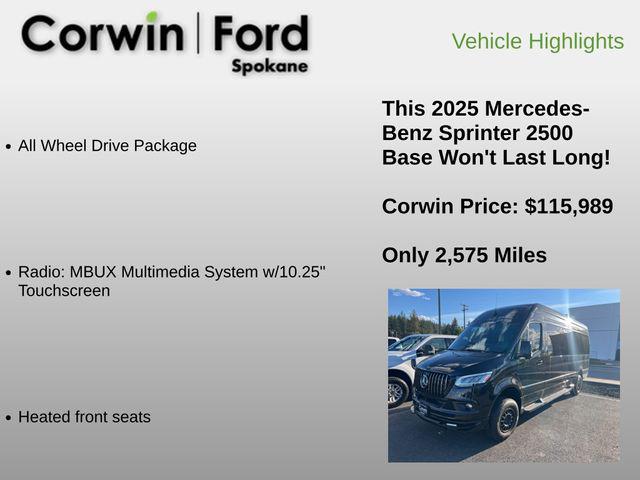 2025 Mercedes-Benz Sprinter 2500 High Roof 4-Cyl Diesel HO