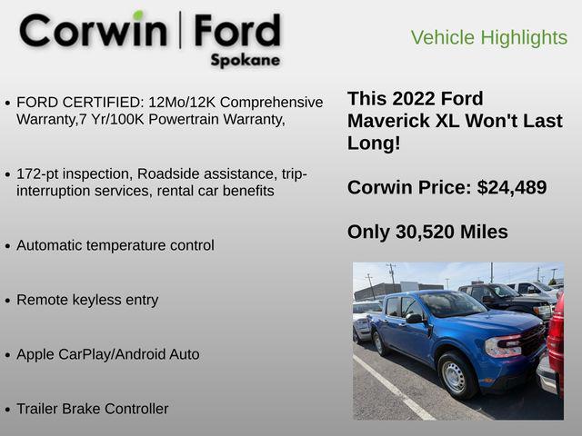 2022 Ford Maverick XL